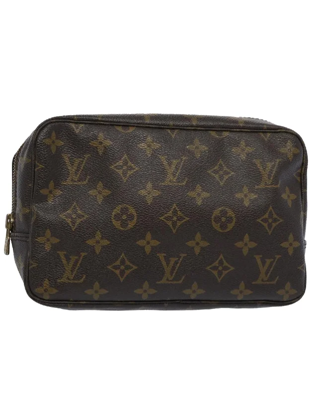 Monogram Canvas Clutch Bag with Accessory - France Made