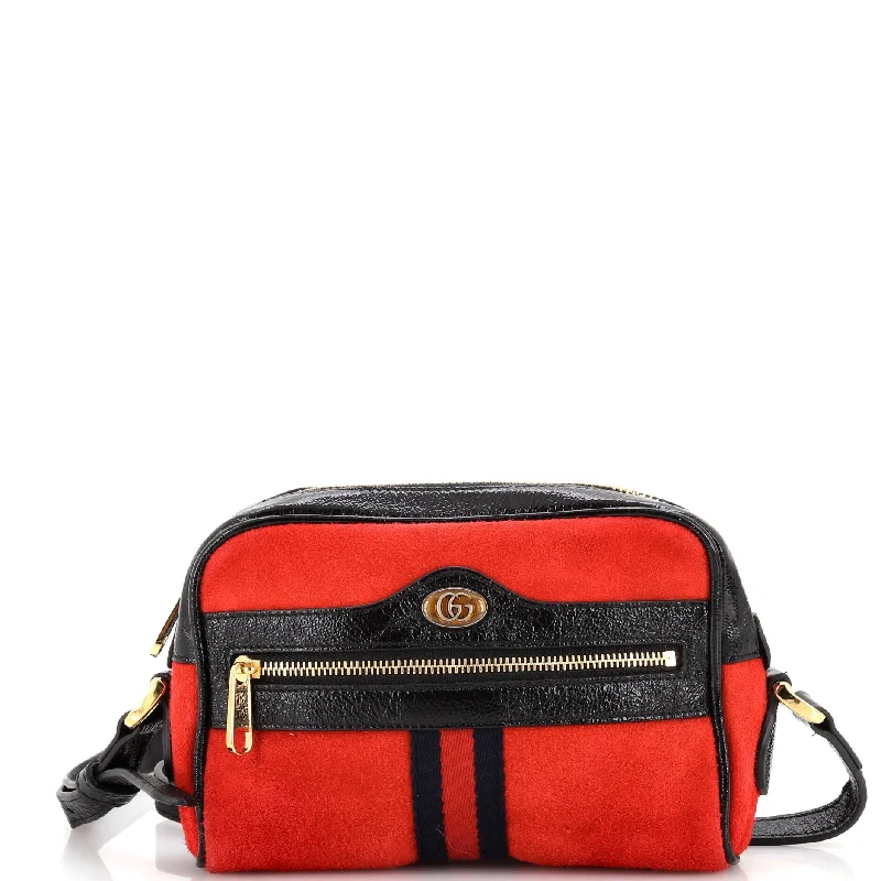 Ophidia Shoulder Bag Suede Mini