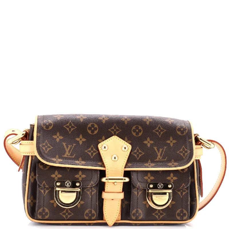 Hudson Handbag Monogram Canvas GM