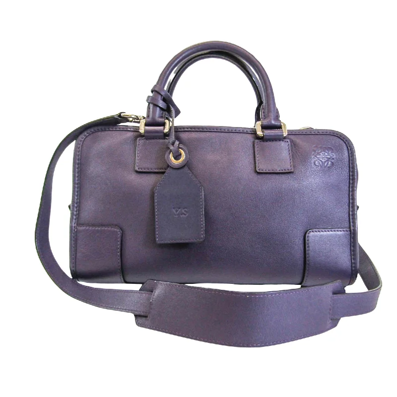 Loewe Amazona  Leather Shoulder Bag (Pre-Owned)