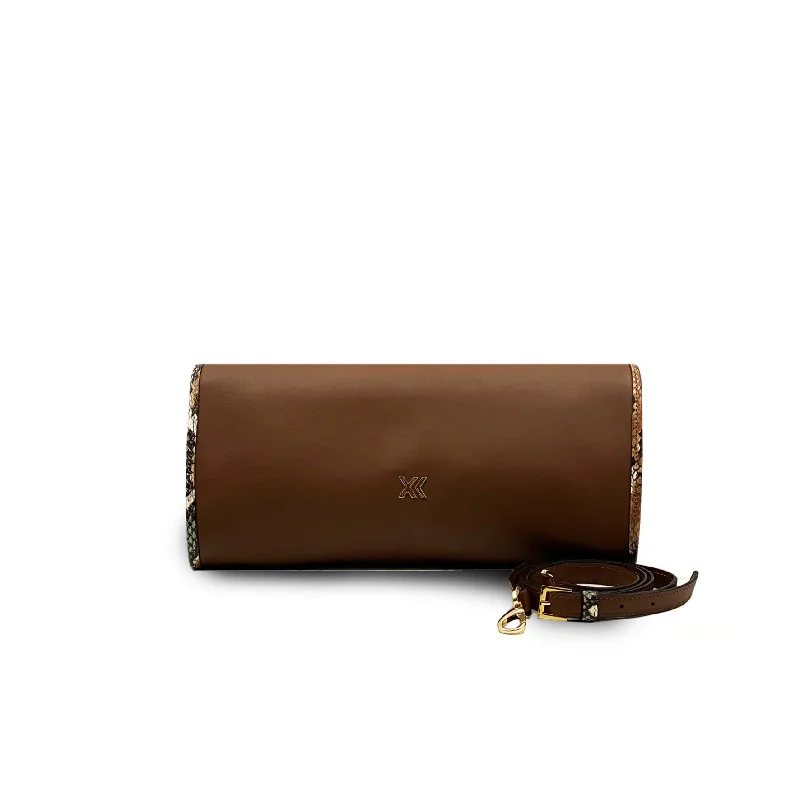 Eloise 3-in-1 Clutch Brown