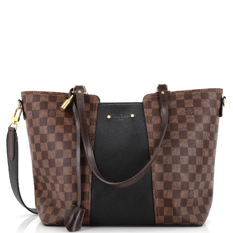 Jersey Handbag Damier with Leather