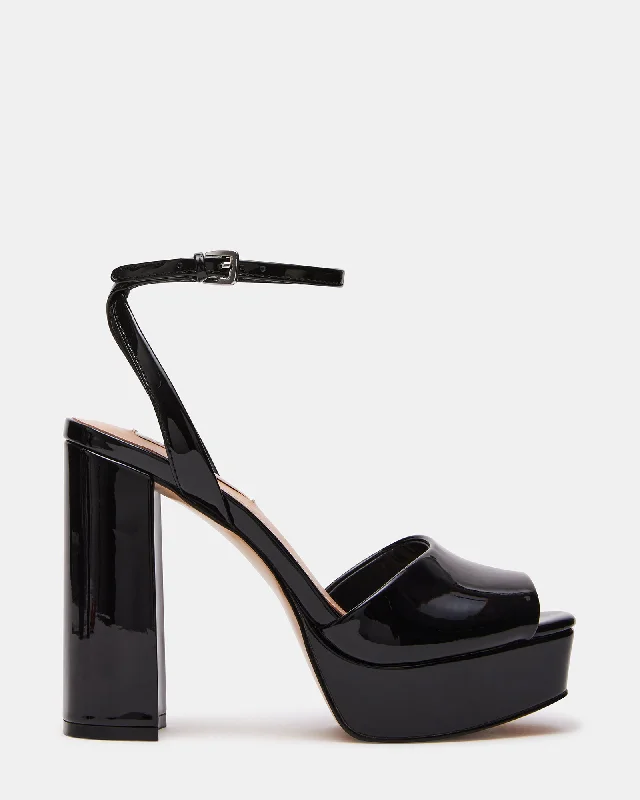 LOURDES BLACK PATENT