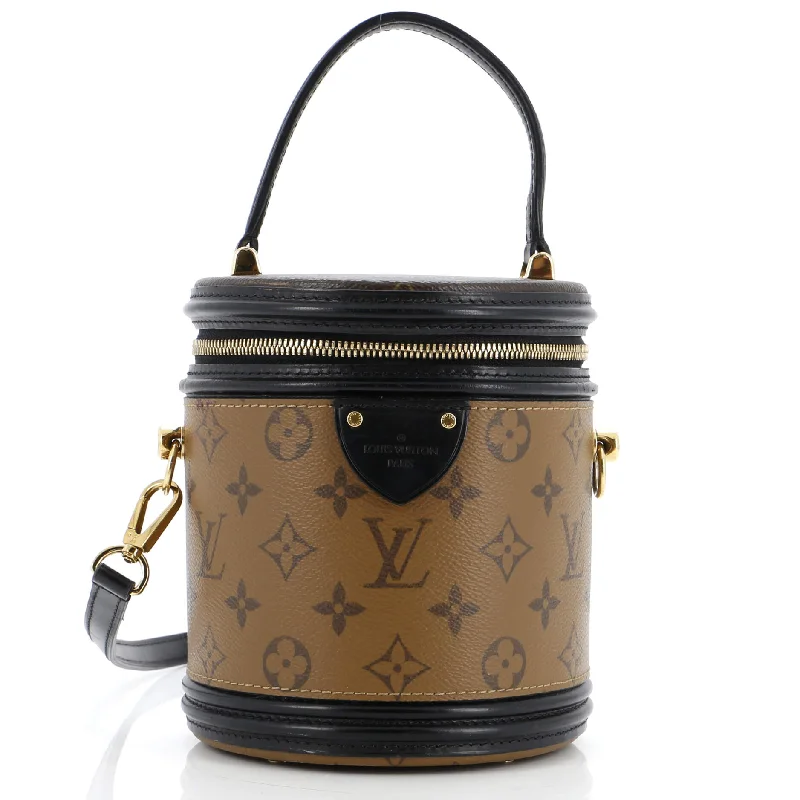 Cannes Handbag Reverse Monogram Canvas