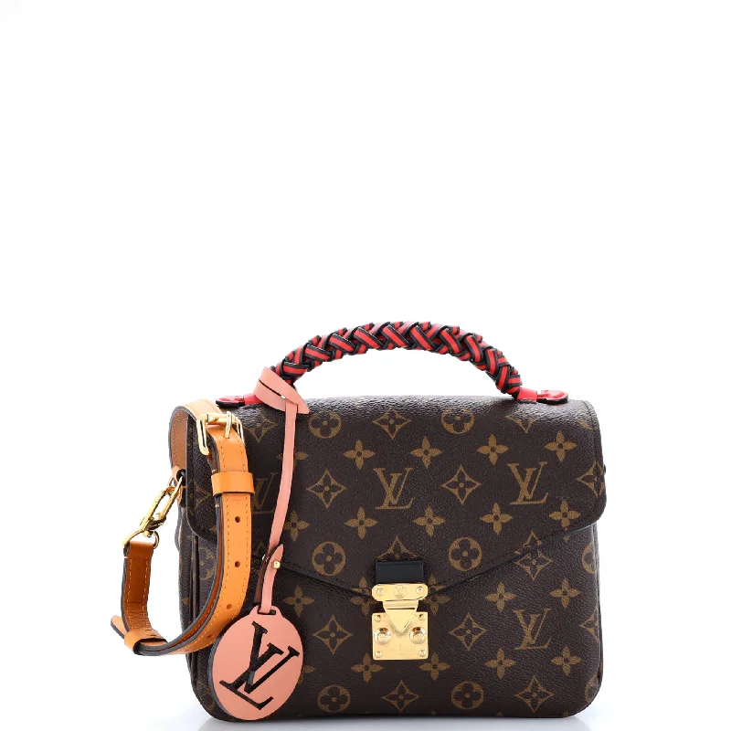 Braided Handle Pochette Metis Monogram Canvas