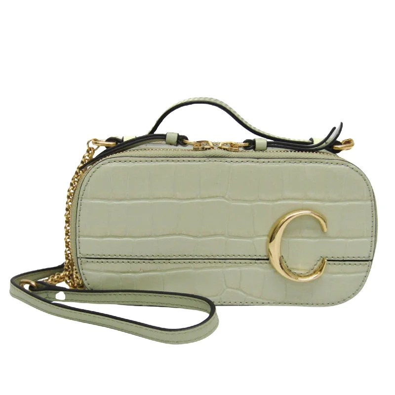 Chloé C  Leather Shoulder Bag (Pre-Owned)