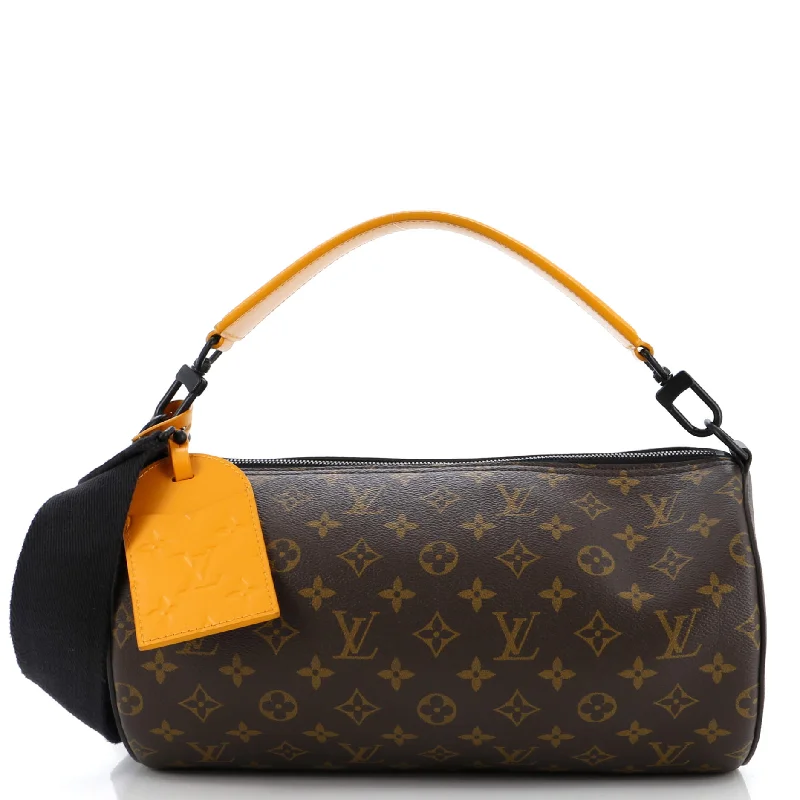 Soft Polochon Bag Macassar Monogram Canvas MM