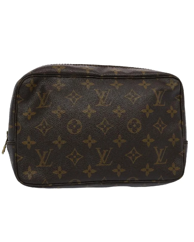 Monogram Canvas Clutch Bag