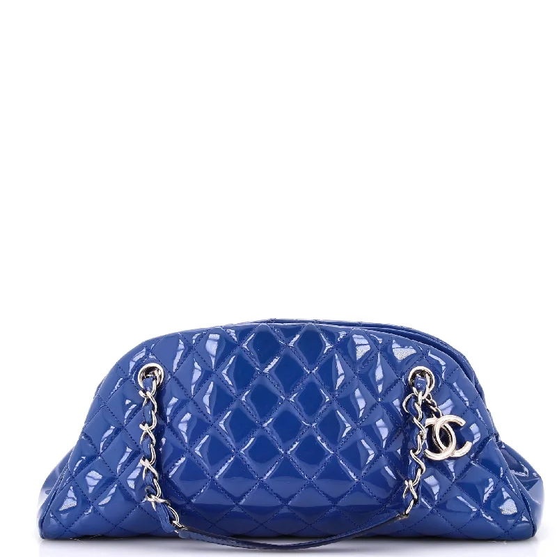 Just Mademoiselle Bag Quilted Patent Medium