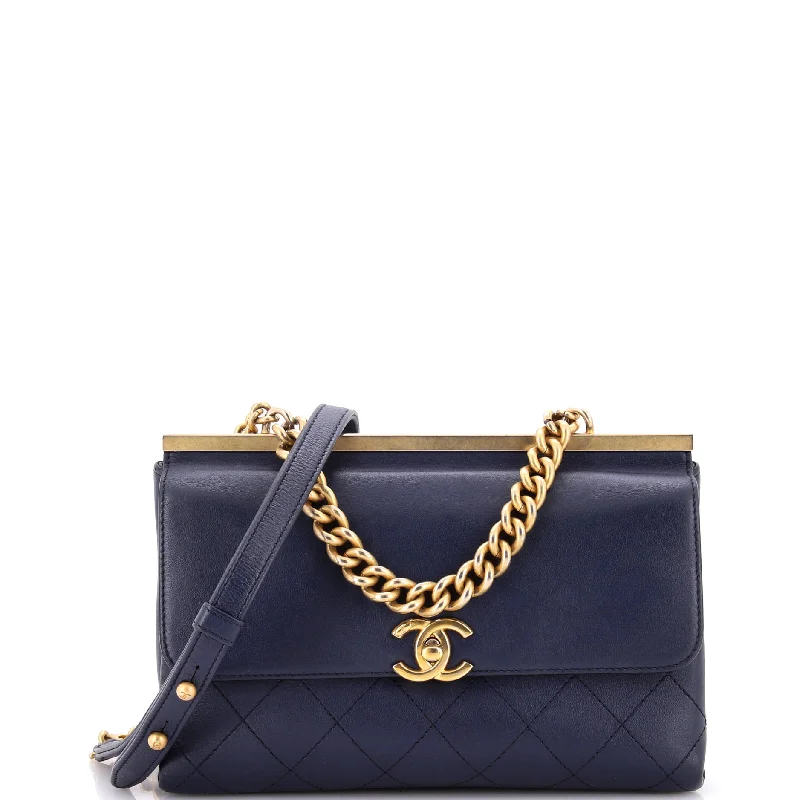 Coco Luxe Flap Bag Quilted Lambskin Small