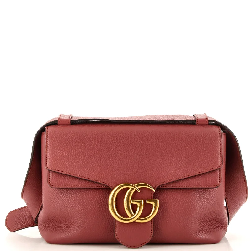 GG Marmont Shoulder Bag Leather Small