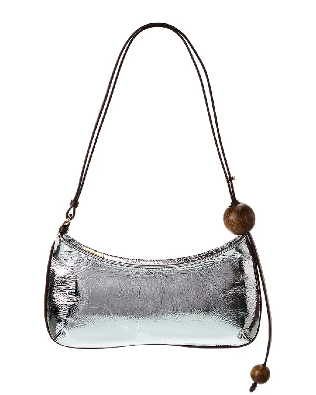 Jacquemus Le Bisou Perle Leather Shoulder Bag