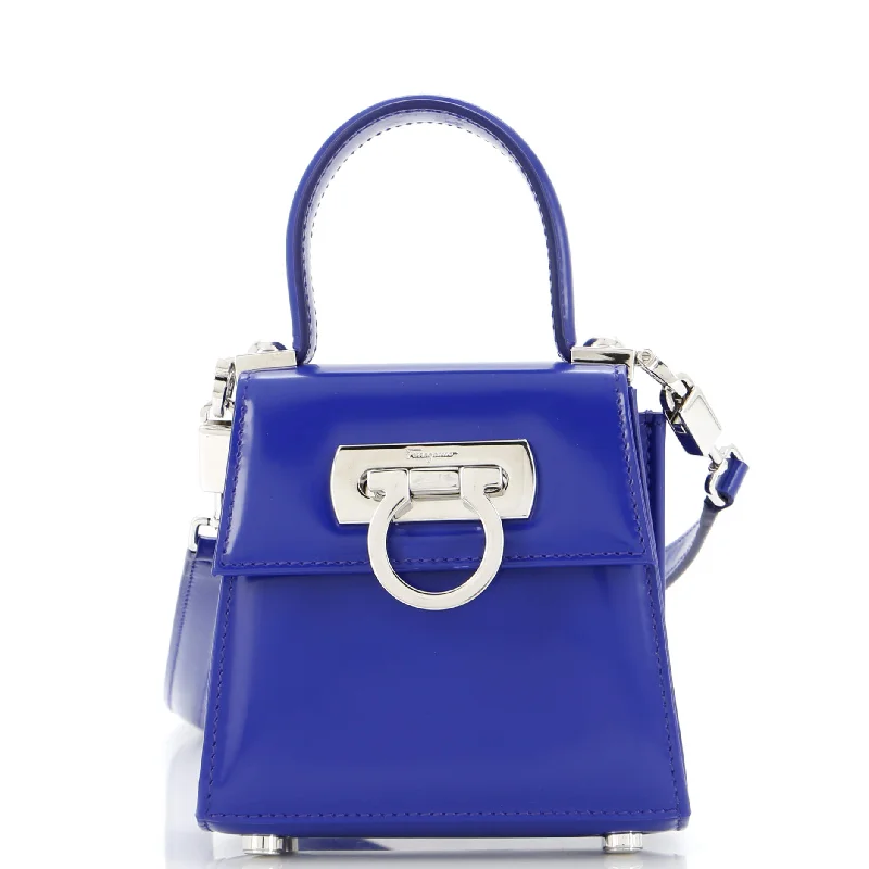 Iconic Top Handle Bag Leather XS