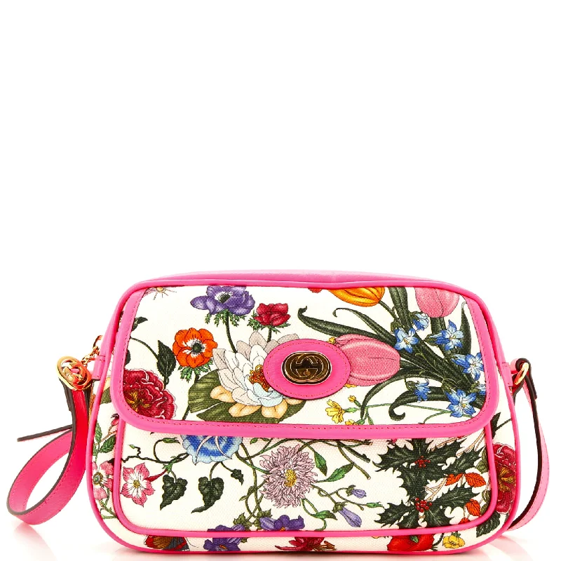 Shoulder Bag Flora Canvas Small