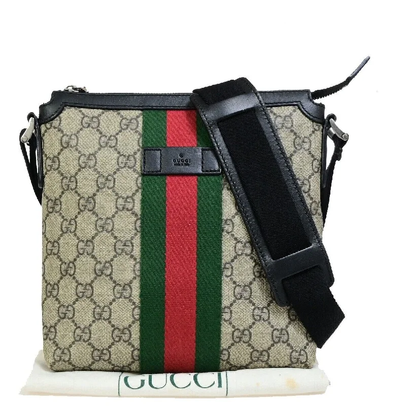 Gucci  Canvas Shoulder Bag (Pre-Owned)