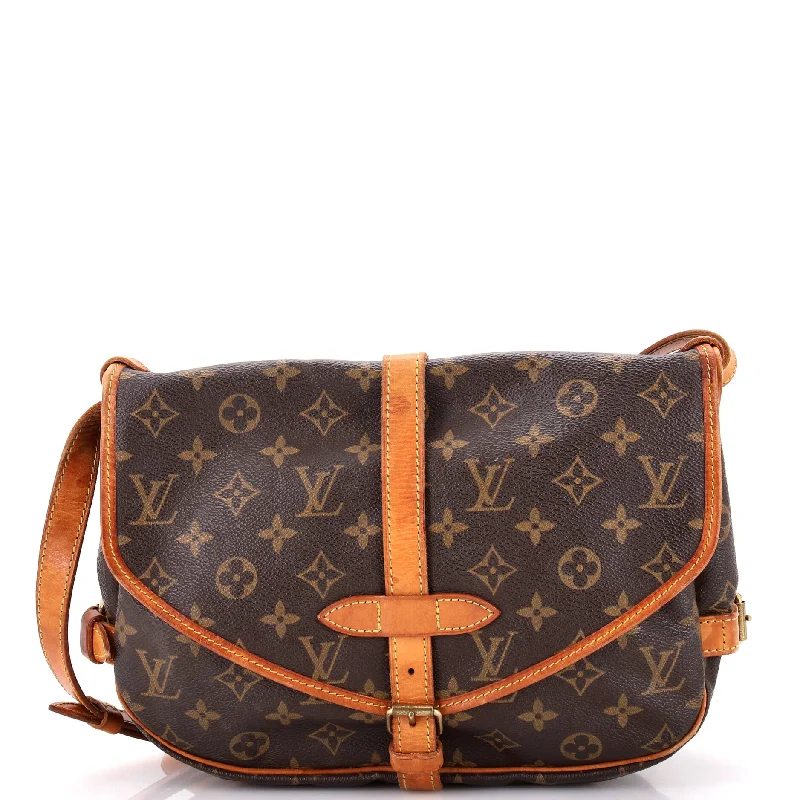 Saumur Handbag Monogram Canvas 30