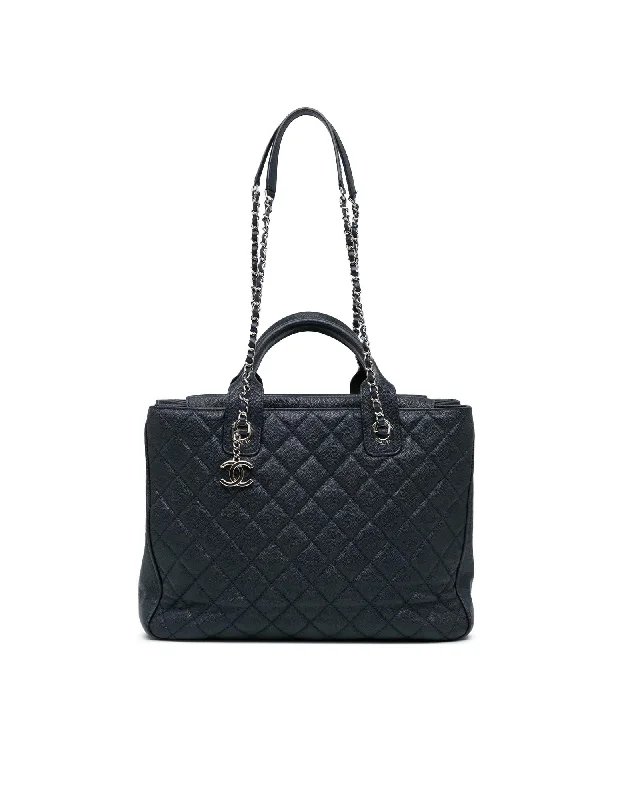 Large Quilted Leather Urban Companion Tote