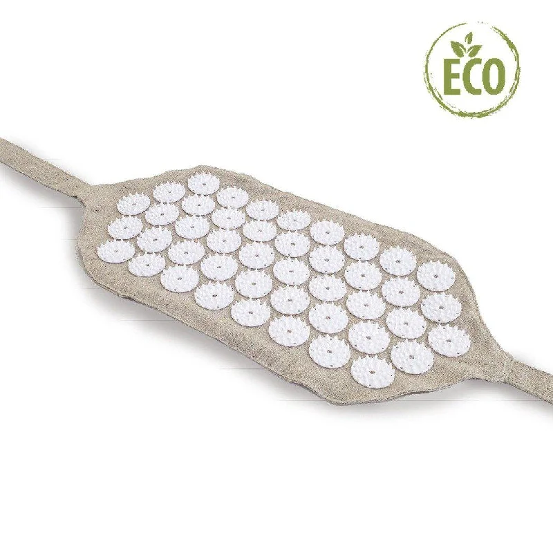 BON ECO Acupressure Mat Strap made with Organic Linen Fabric