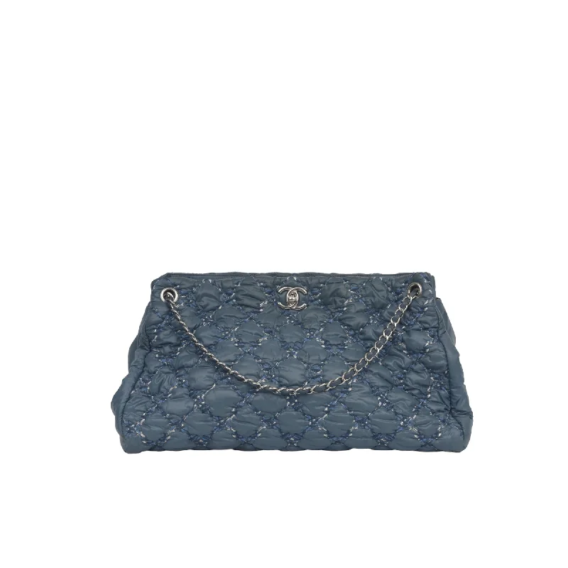 Chanel Bubble Tweed Stitch Tote