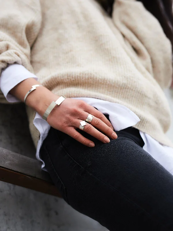 CHUNKY BRACELET-Recycled Silver