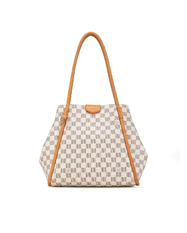 Louis Vuitton Damier Azur Canvas Tote MM Bag