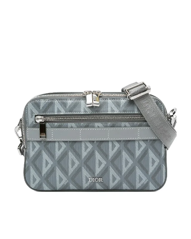 Diamond Safari Bag with Detachable Strap