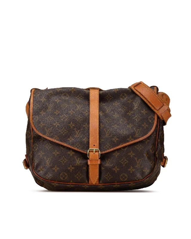 Authentic Louis Vuitton Messager PM Monogram Canvas Crossbody Bag