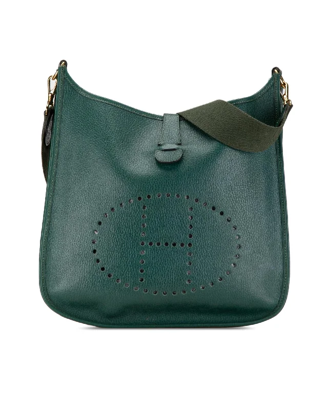 Evelyne GM Togo Leather Shoulder Bag