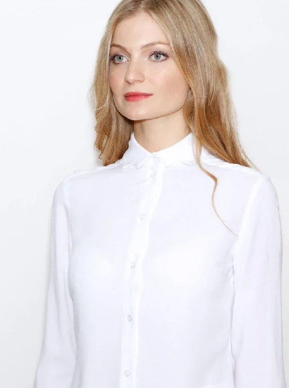 LIISA White Bamboo Shirt