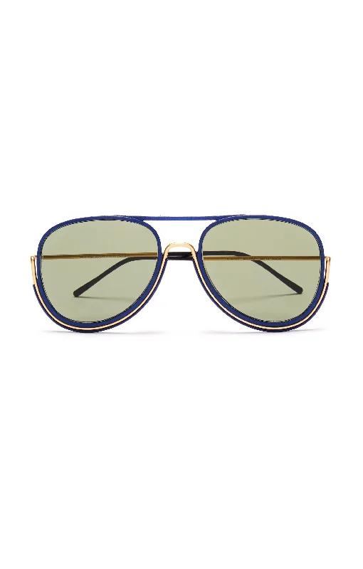 Bio-plastic 3D Printed MacCready Glasses in GOLD/LUNAR BLUE/G15