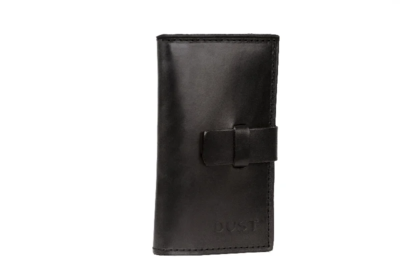 Mod 112 - Wallet Cuoio Black made with Tuscan Vegetable-Tanned Leather