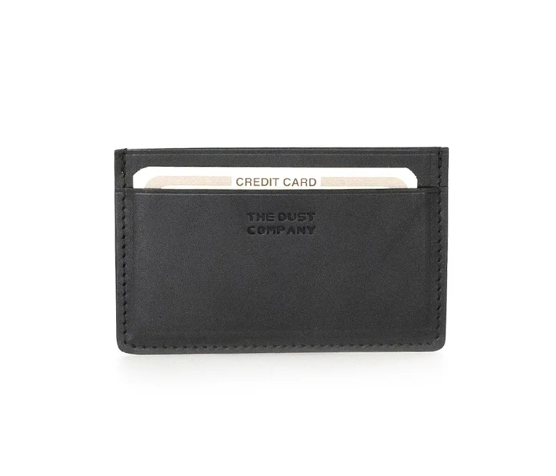 Mod 170 - Cardholder Cuoio Black made with Tuscan Vegetable-Tanned Leather