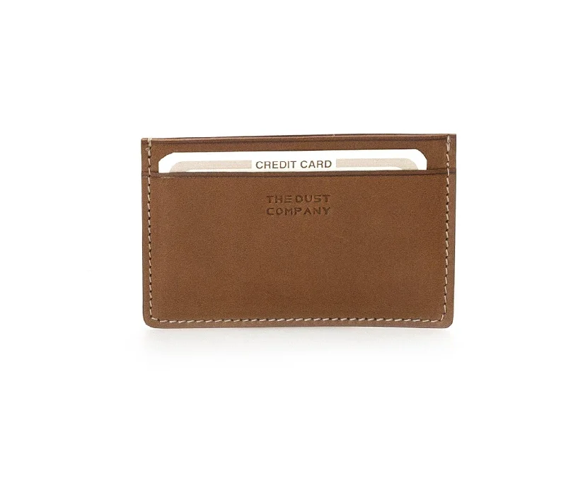 Mod 170 - Cardholder Cuoio Brown made with Tuscan Vegetable-Tanned Leather