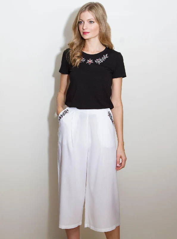 PERIT White Bamboo Trousers