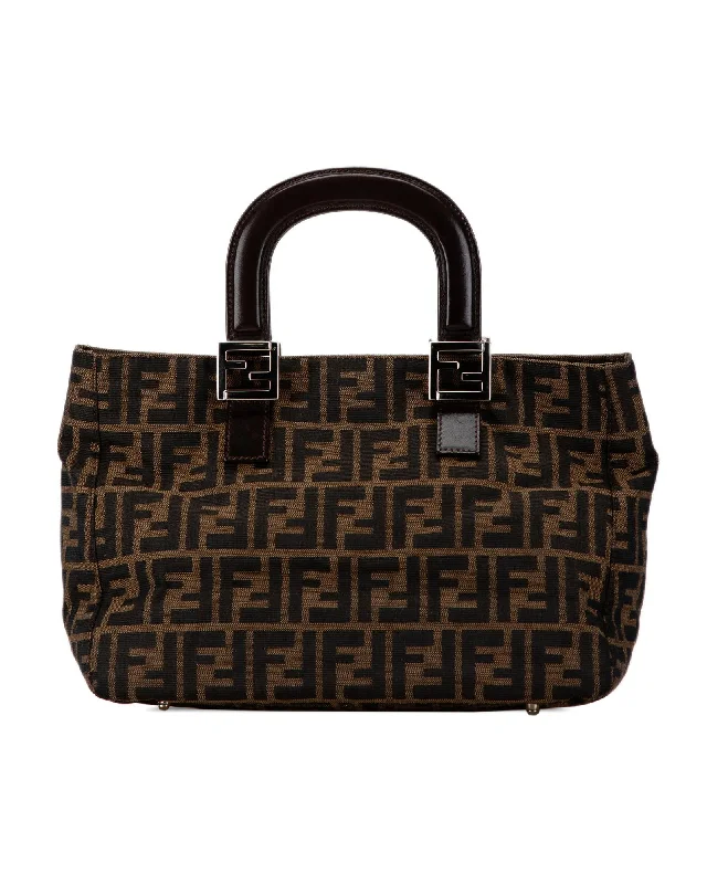 Fendi Selleria FF Logo Tote Bag