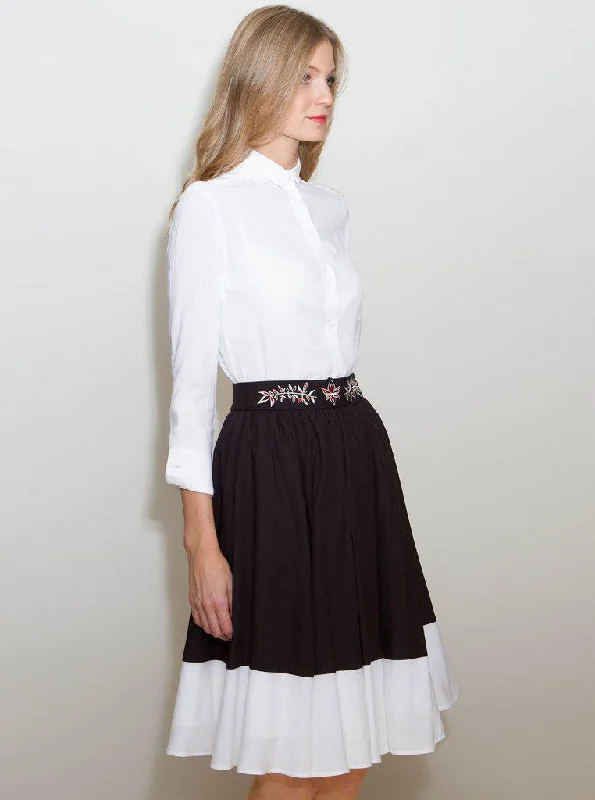 SIMONA Multi-Color Bamboo Skirt