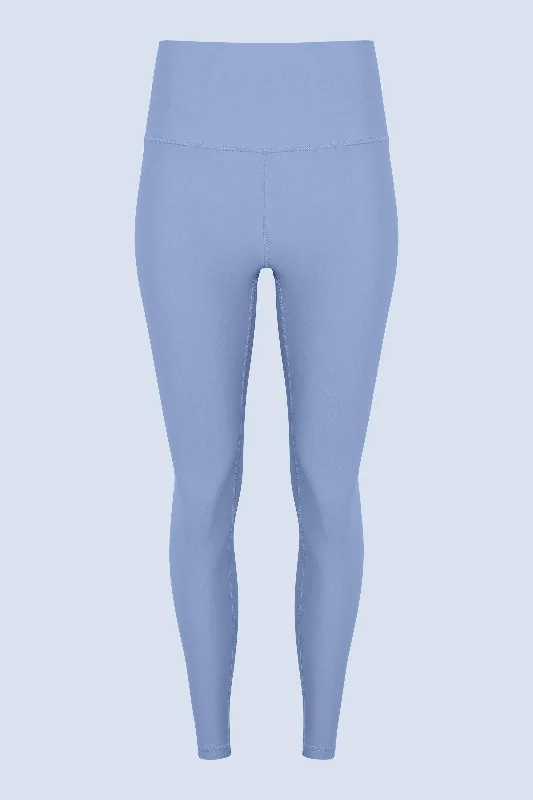 Women's Workout Step Up Leggings in Bubblegum Blue made with Recycled Polyester