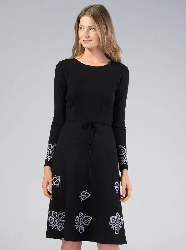 SUSI Black Bamboo Dress