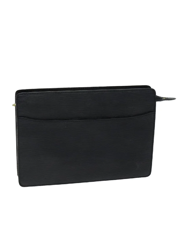 Epi Leather Pochette Homme Clutch Bag