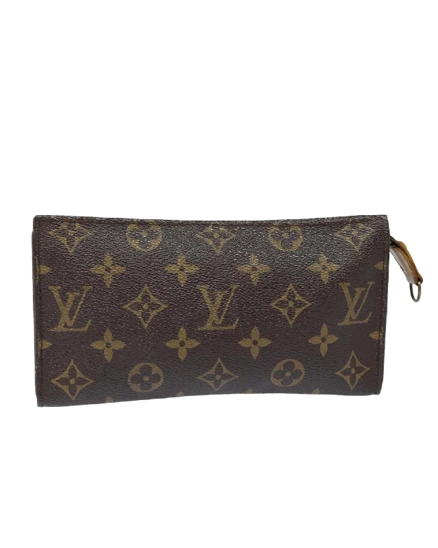 Monogram Canvas Accessory Pouch with Authentic Design