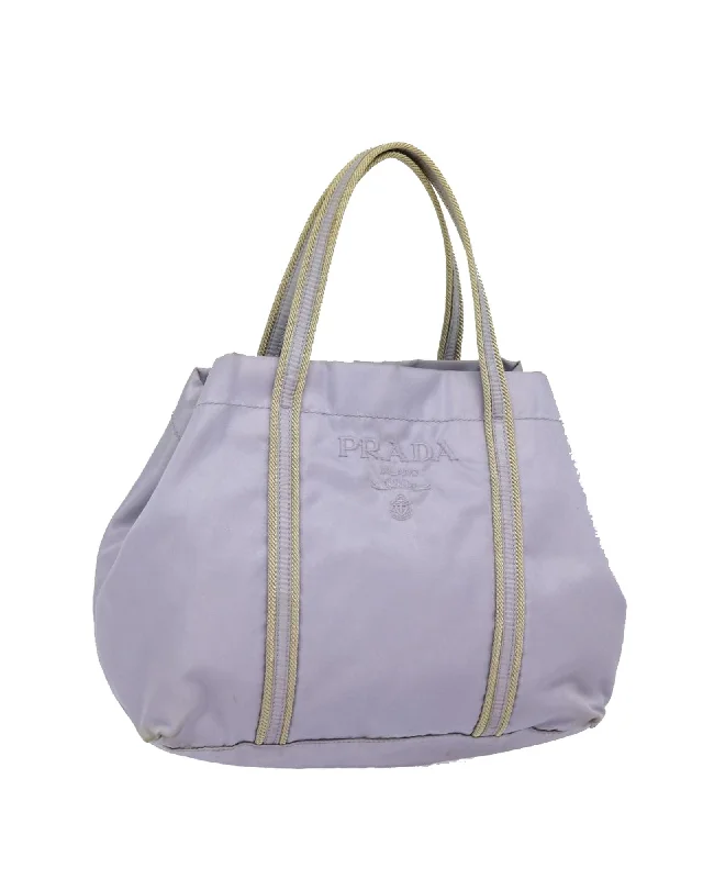 Nylon Hand Bag with Handle Drop