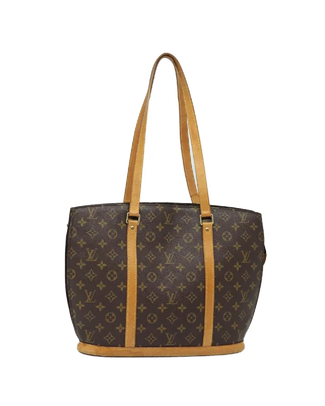 Monogram Canvas Tote Bag with Authentic Patina