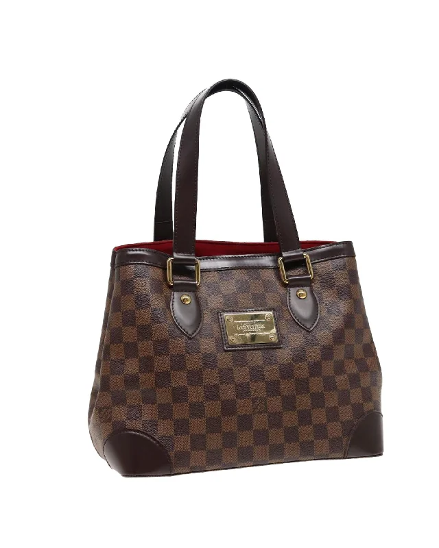 Damier Ebene Canvas Tote Bag with Dust Bag