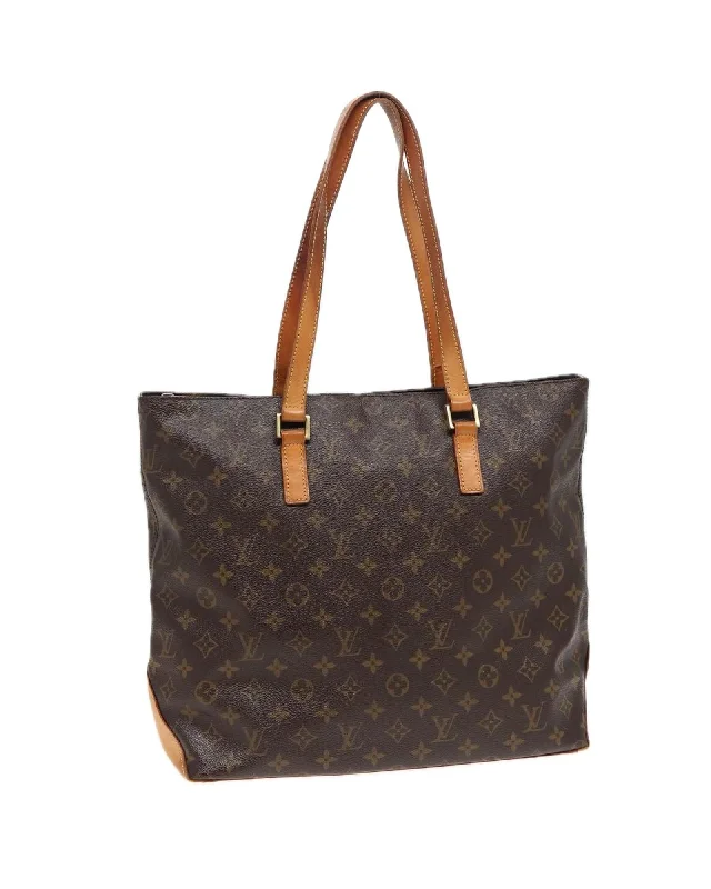 Monogram Canvas Cabas Mezzo Tote Bag