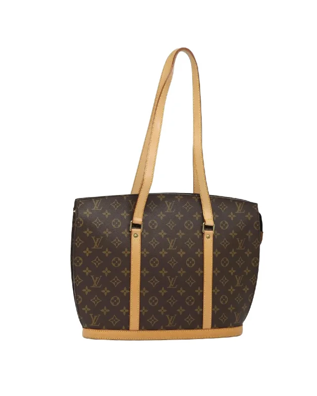 Monogram Canvas Tote Bag with Dust Bag