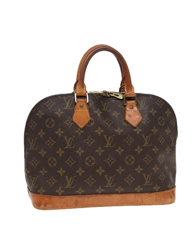 Monogram Canvas Alma Hand Bag