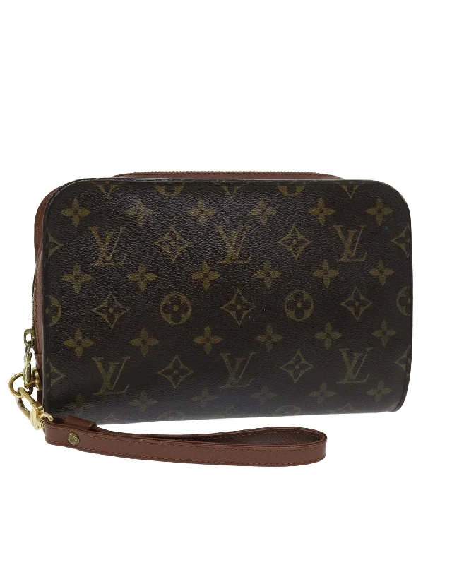 Monogram Canvas Orsay Clutch Bag