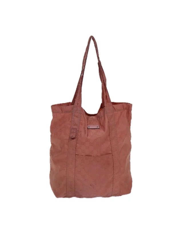 GG Canvas Tote Bag with Handle