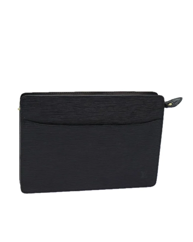 Epi Leather Pochette Homme Clutch Bag