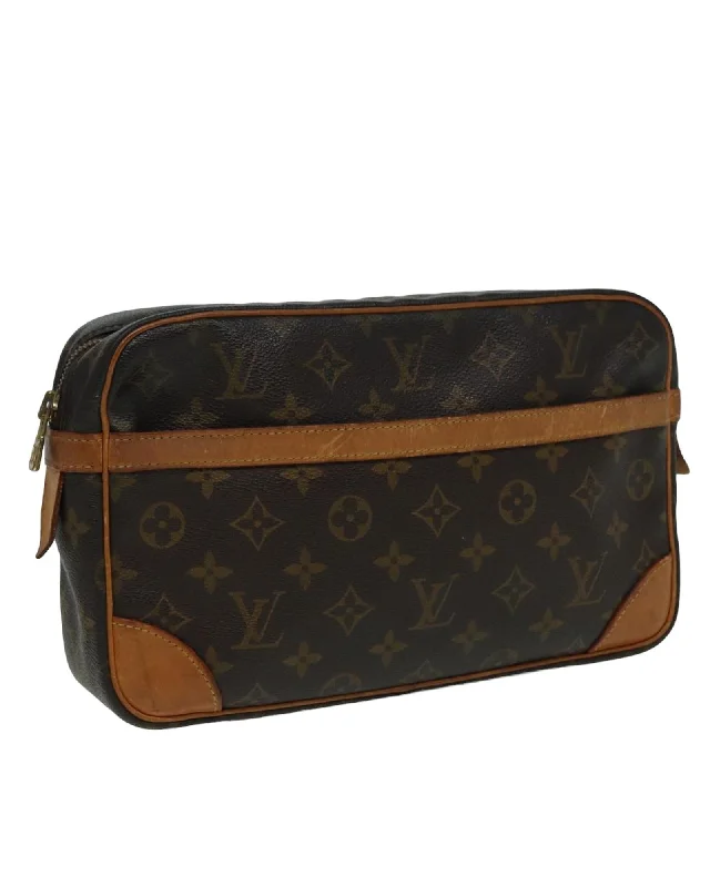 Monogram Canvas Compiegne Clutch Bag